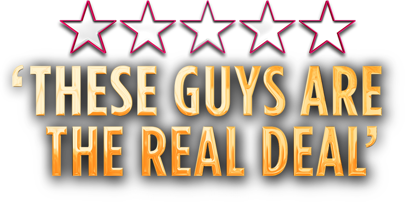 These guys are the real deal